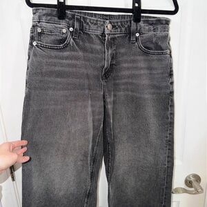 American Eagle Outfitters Gray Mom Jeans